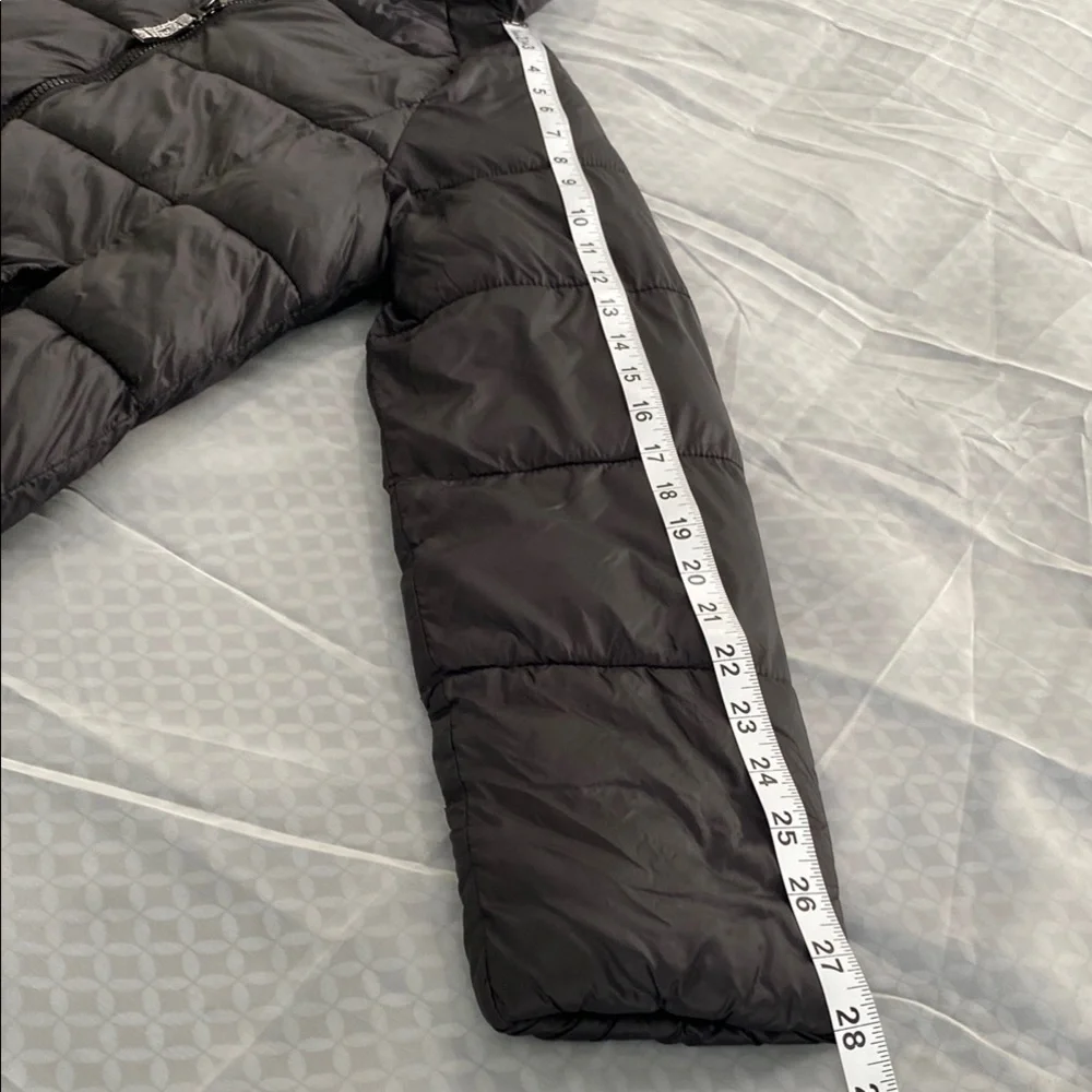 Old Navy Black Puffer Jacket Quilted Insulated
